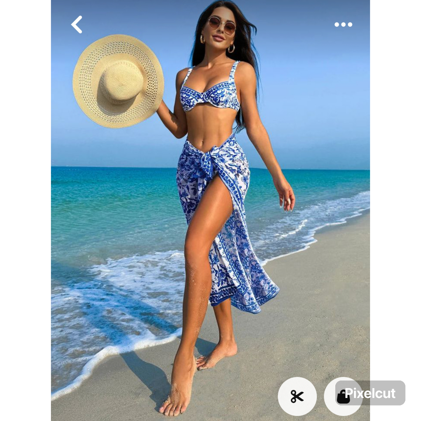 Bikini con sombrero